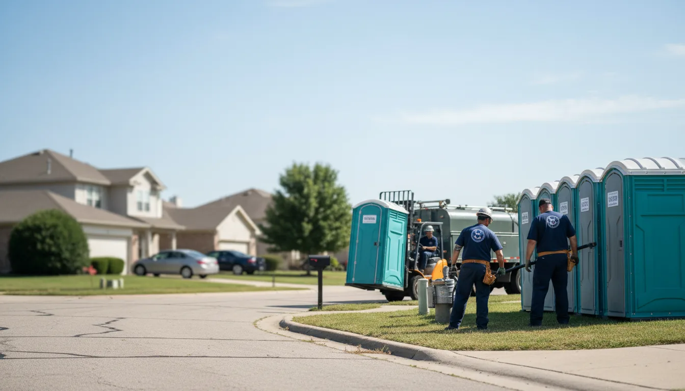 Porta Potty Rental in New Washington, OH near me